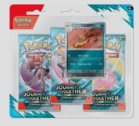 Pokemon TCG: Scarlet and Violet Journey Together 3-Pack Blister