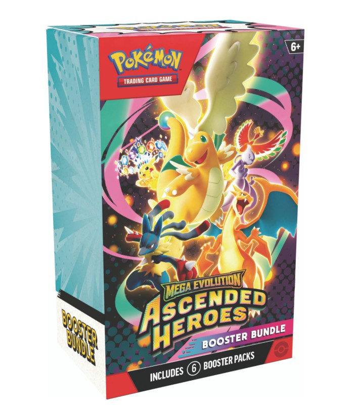 Pokemon TCG: Mega Evolution Ascended Heroes Booster Bundle