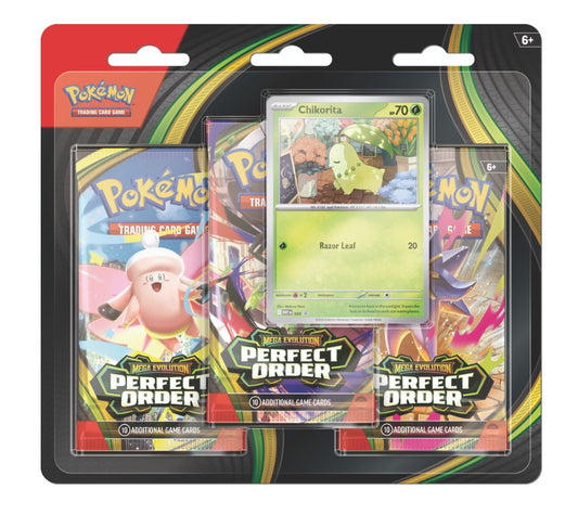 Pokemon TCG: Perfect Order 3-pack Booster Blister