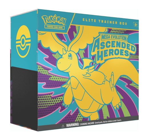Pokemon TCG: Mega Evolution Ascended Heroes Elite Trainer Box