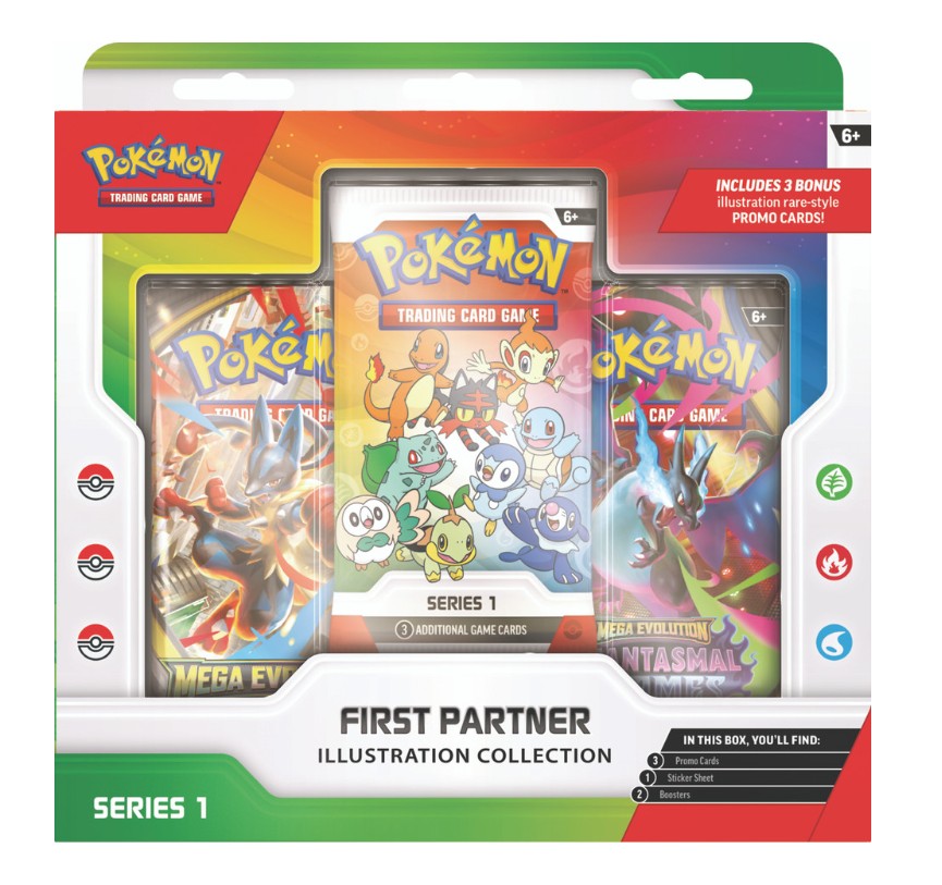 Pokemon TCG: First Partner Illustration Collection Series
