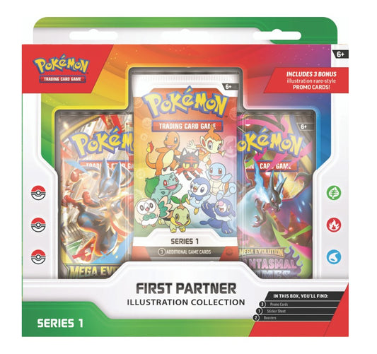 Pokemon TCG: First Partner Illustration Collection Series