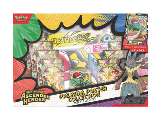 Pokemon TCG: Mega Evolution Ascended Heroes Premium Poster Collection