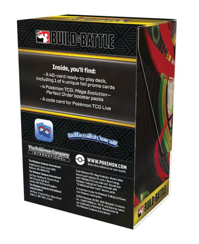 Pokemon TCG:  Perfect Order Build & Battle Box