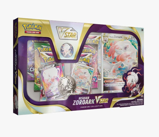 Pokemon TCG: Hisuian Zoroark VSTAR Premium Collection