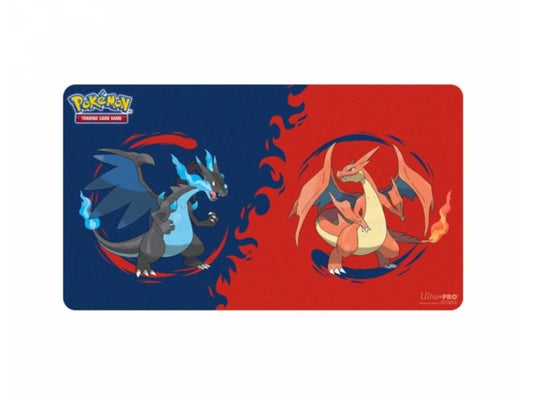 Mega Charizard X and Mega Charizard Y Playmat