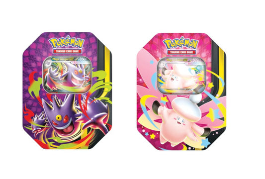 Pokémon TCG: Mega Moonlit Tin Set of 2