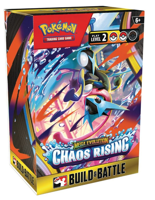 Pokemon TCG: Mega Chaos Rising Build & Battle Box