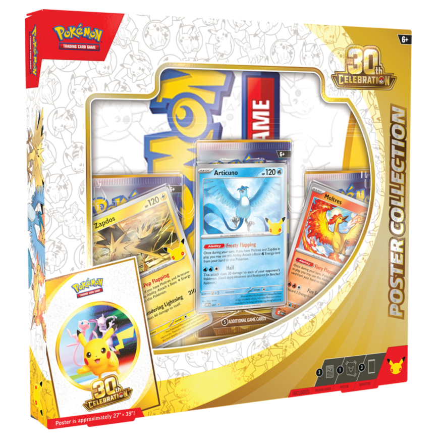 Pokemon TCG: 30th Celebration - Poster Collection