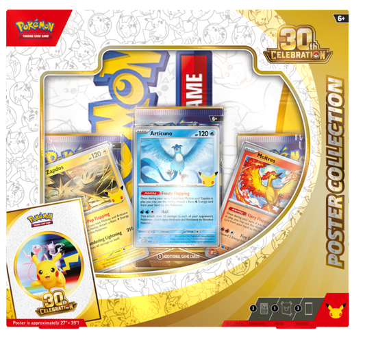 Pokemon TCG: 30th Celebration - Poster Collection