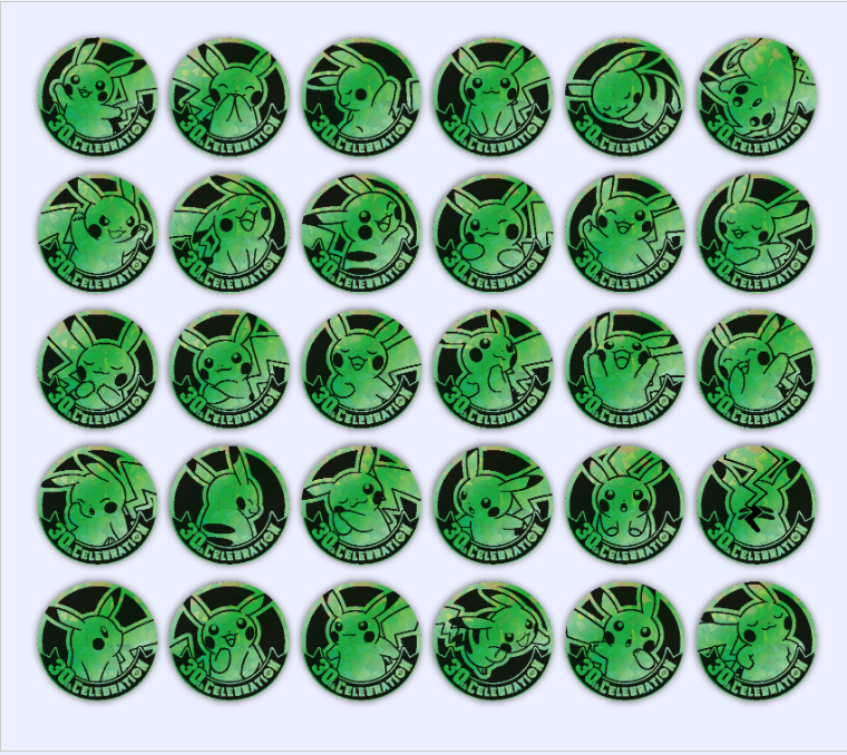 Pokemon TCG: 30th Celebration Coin Set - Chinese