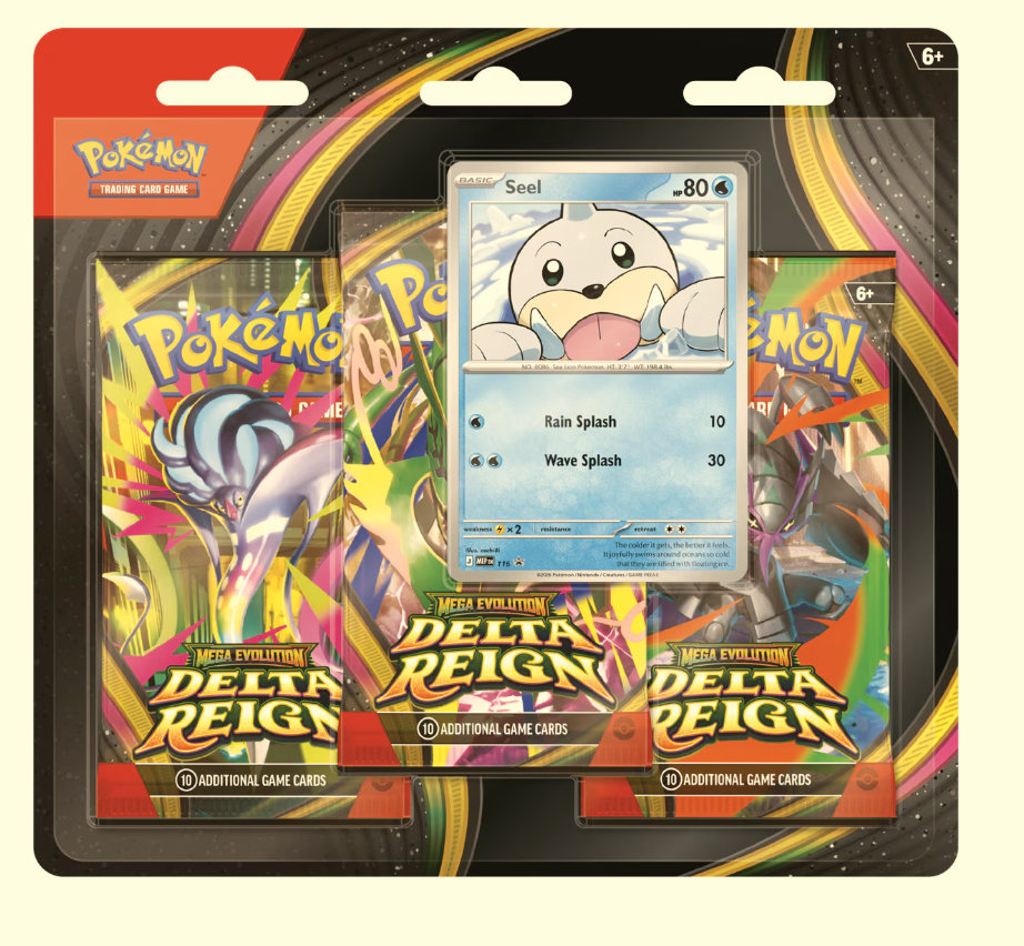 Pokemon TCG: Delta Reign 3-pack Booster Blister