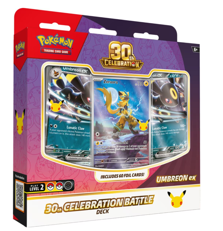 Pokemon TCG: 30th Celebration - Battle Deck Set