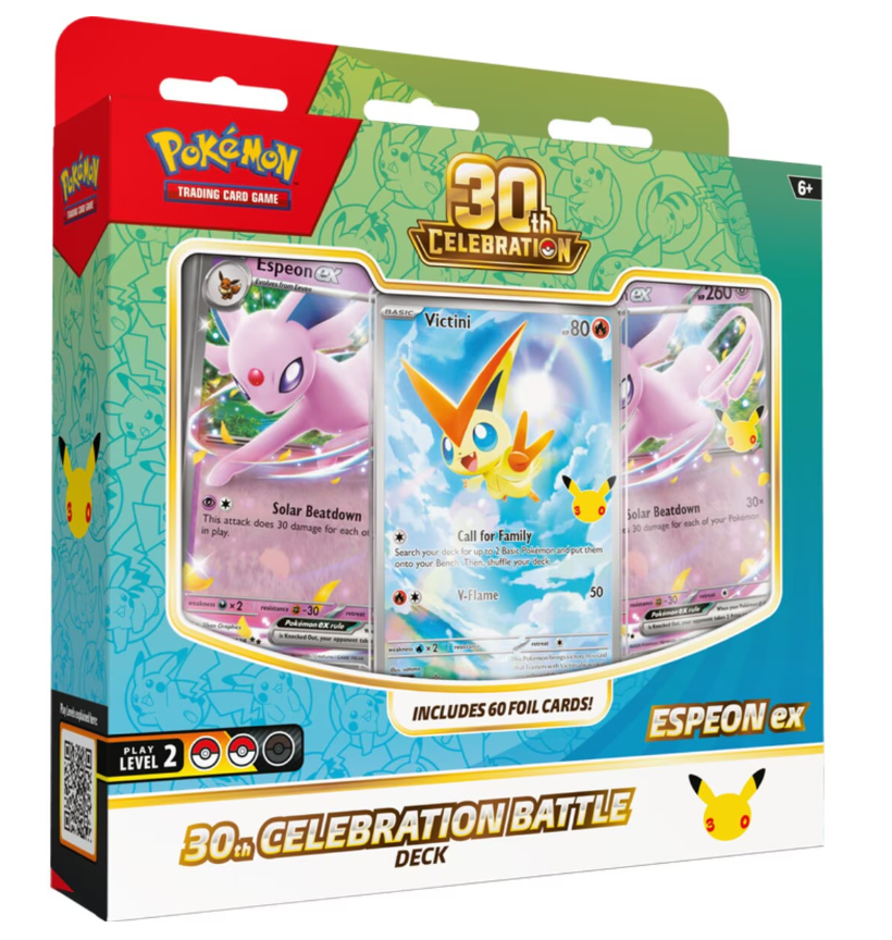 Pokemon TCG: 30th Celebration - Battle Deck Set