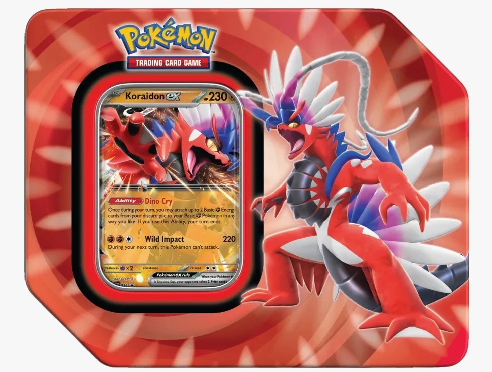 Scarlet and Violet Paldea Evolved Tin