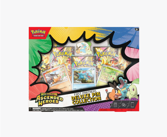 Pokemon TCG: Mega Evolution Ascended Heroes First Partners Deluxe Pin