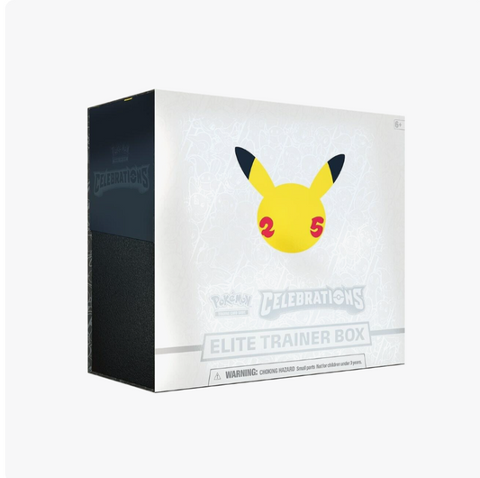 Pokemon TCG: Sword and Shield Celebration Elite Trainer Box