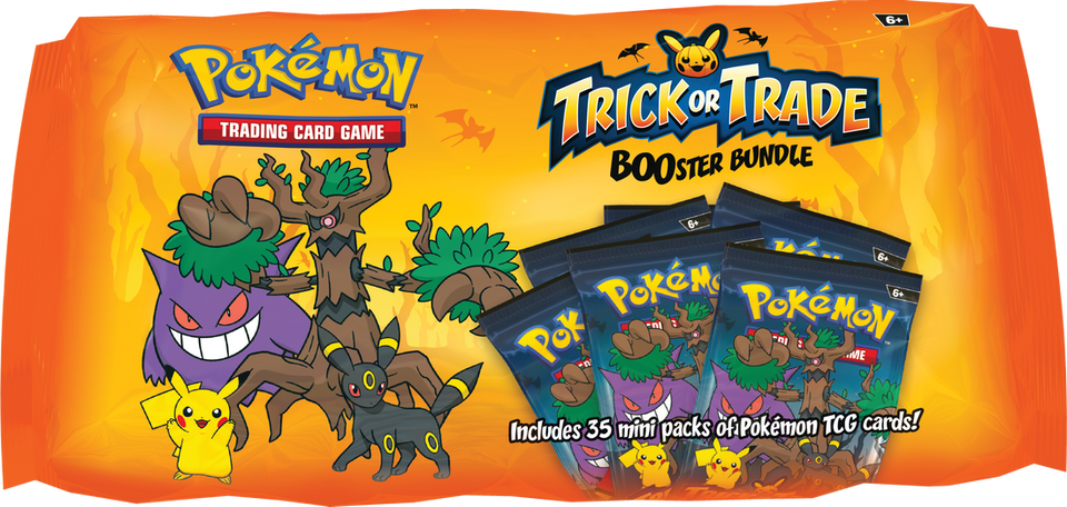 Pokemon TCG: Trick or Trade BOOster Bundle 2024 Pokemon